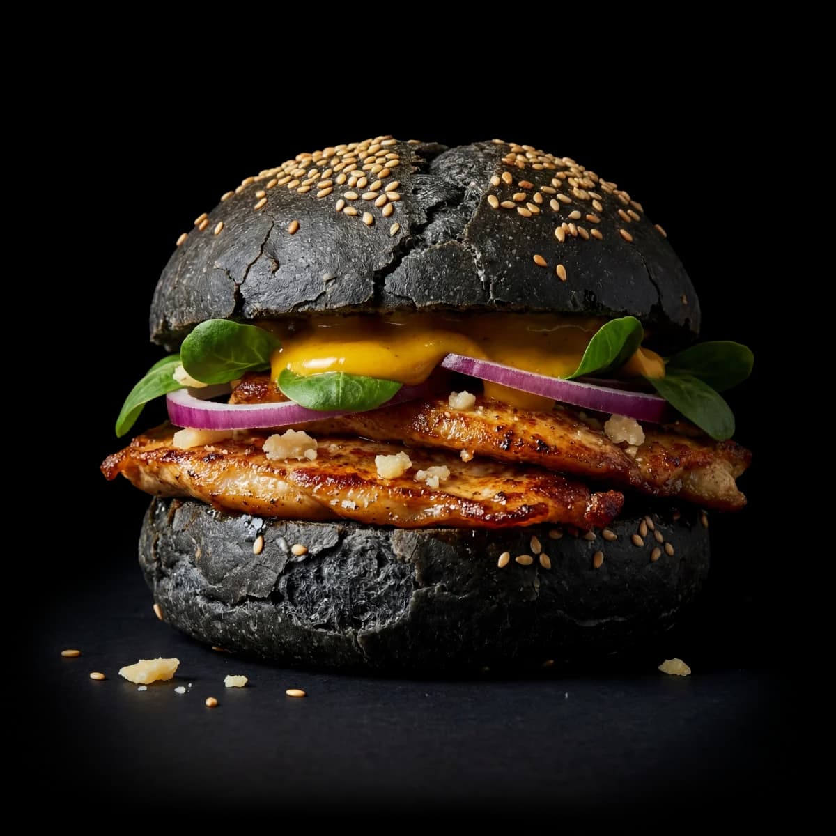 Burger StrictFood cuit à chaleur pulsée, steak juteux sans huile